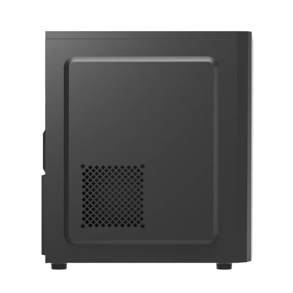 Zalman T8 számítógépház, ATX Mid Tower, RGB világítás, 120mm ventilátor, fekete