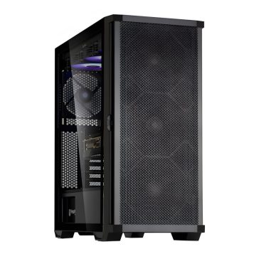 Zalman Z10 számítógépház edzett üveg oldallappal és előre szerelt ventilátorokkal