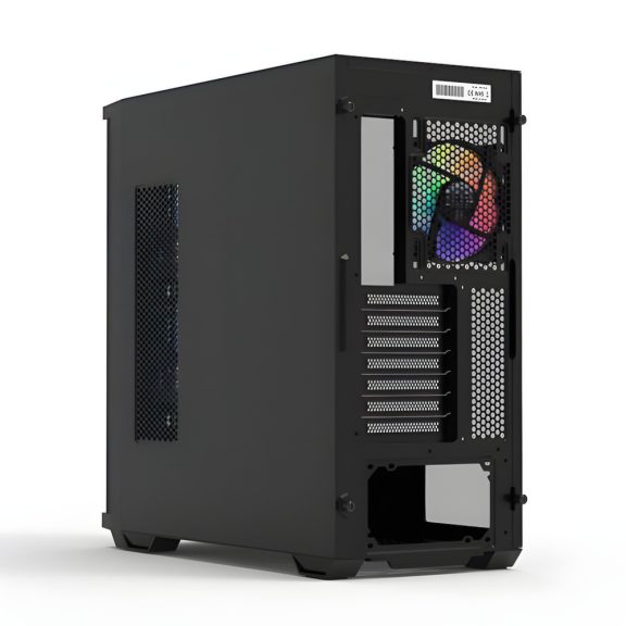 Zalman Z10 PLUS ARGB világítású számítógépház átlátszó oldallappal