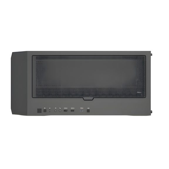 Zalman Z10 PLUS ARGB világítású számítógépház átlátszó oldallappal