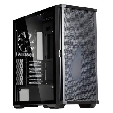 Zalman Z10 számítógépház edzett üveg oldallappal és előre szerelt ventilátorokkal