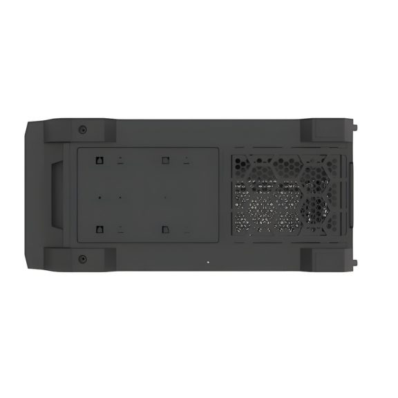 Zalman Z10 számítógépház edzett üveg oldallappal és előre szerelt ventilátorokkal