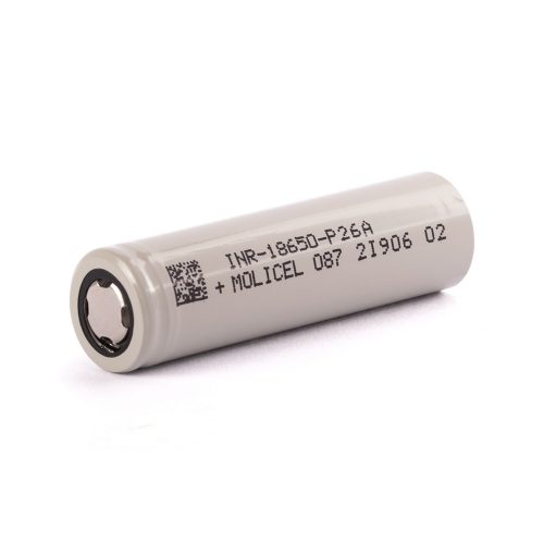 Molicell MR 18650 Li-Ion 2600mAh akku cella max. 35A (1db)