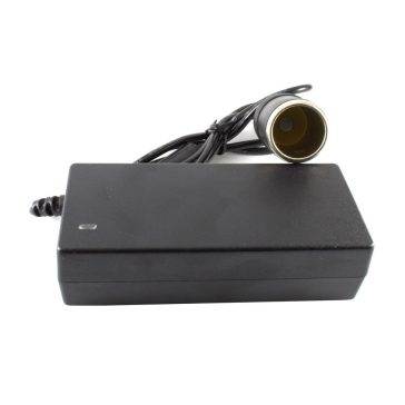   220V - 12V szivargyújtó átalakító, otthoni használatra 120W 