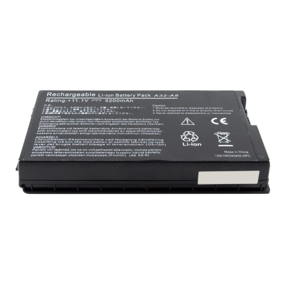 Asus A32-A8 akkumulátor 5200mAh, utángyártott