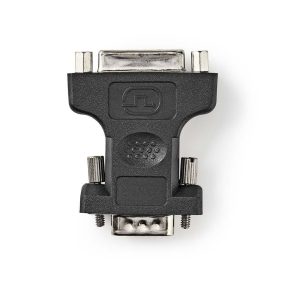 Nedis VGA - DVI-I adapter VGA apa - DVI-I 24+5 anya, fekete
