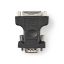 Nedis VGA - DVI-I adapter VGA apa - DVI-I 24+5 anya, fekete