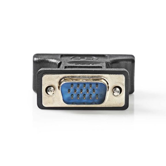 Nedis VGA - DVI-I adapter VGA apa - DVI-I 24+5 anya, fekete