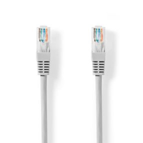 Nedis CAT5e U/UTP hálózati kábel RJ45 apa - RJ45 apa 2m, szürke