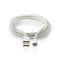 Nedis Fabritallic USB-A - Micro USB kábel 2m, aranyozott csatlakozó, fonott alumínium kivitel