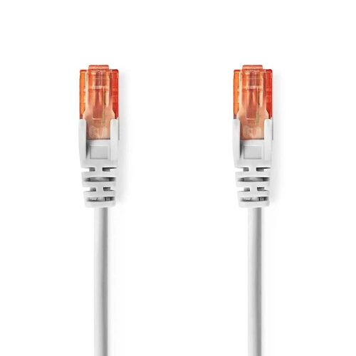 Nedis CAT6 U/UTP hálózati kábel RJ45 apa - RJ45 apa 1m, szürke