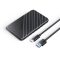 Orico 25PW1-C3 külső ház, 2.5", USB Type-C, SATA3, fekete