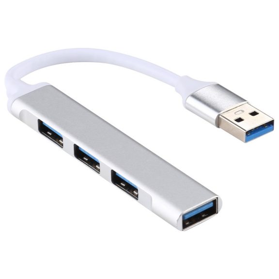 A89 USB3.0 - 4xUSB3.0 USB HUB, ezüst