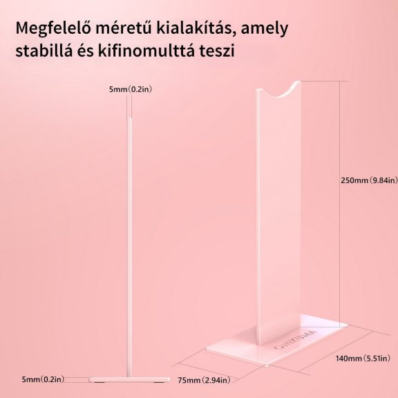Onikuma ST-1 fejhallgató tartó állvány, pink