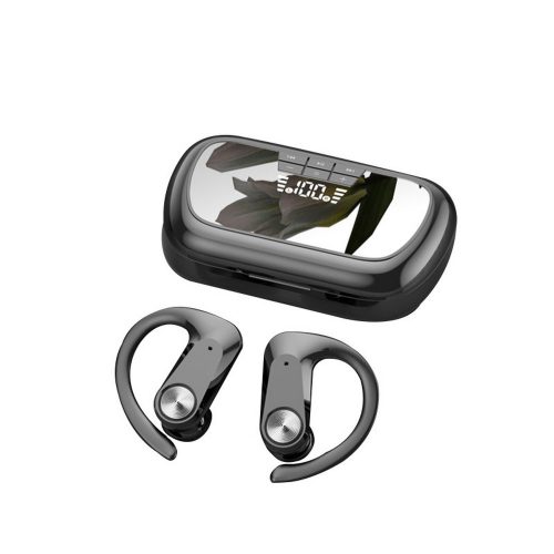 Q2S BT5.3 headset és MP3 lejátszó, fekete