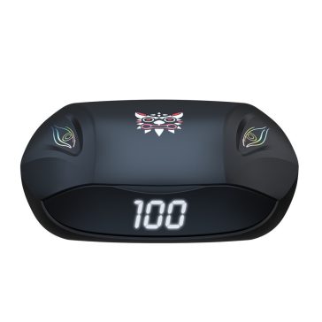 Onikuma T33 TWS Bluetooth 5.3 gamer fülhallgató fekete színben, LED kijelzővel és töltőtokkal