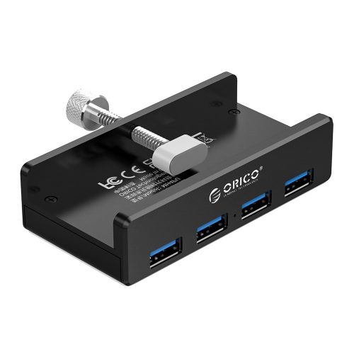 ORICO 4 portos USB 3.0 HUB – aktív, rögzíthető, alumínium ház