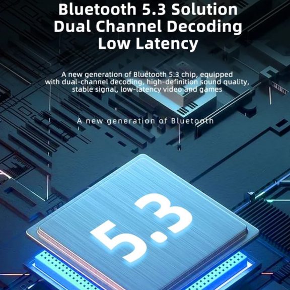 Lenovo XT88 Bluetooth 5.3 fülhallgató fehér színben, töltőtokkal