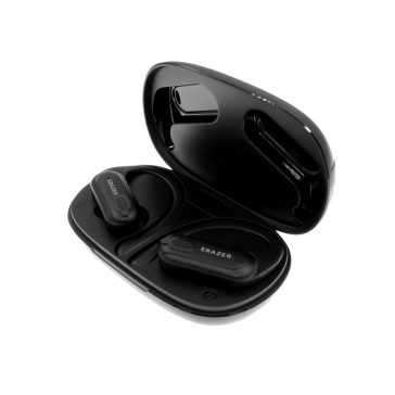 Erazer XT60PRO fekete Bluetooth 5.4 TWS fülhallgató LED kijelzős töltőtokkal