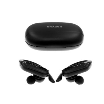 Erazer XT60PRO fekete Bluetooth 5.4 TWS fülhallgató LED kijelzős töltőtokkal