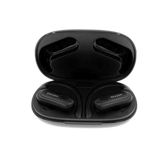 Erazer XT60PRO fekete Bluetooth 5.4 TWS fülhallgató LED kijelzős töltőtokkal