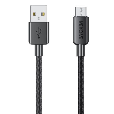   Wekome WDC-03 Micro USB kábel – 3A, 480 Mbps, 1.0 m, fekete