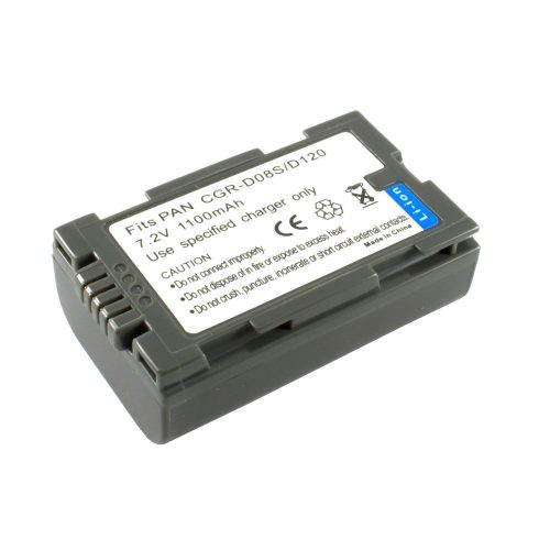 Panasonic CGR-D08 akkumulátor 1000mAh, utángyártott