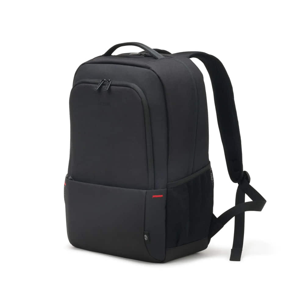 Dicota Eco Backpack Plus BASE laptop hátizsák, 16" laptop rekesz, újrahasznosított anyagból, fekete