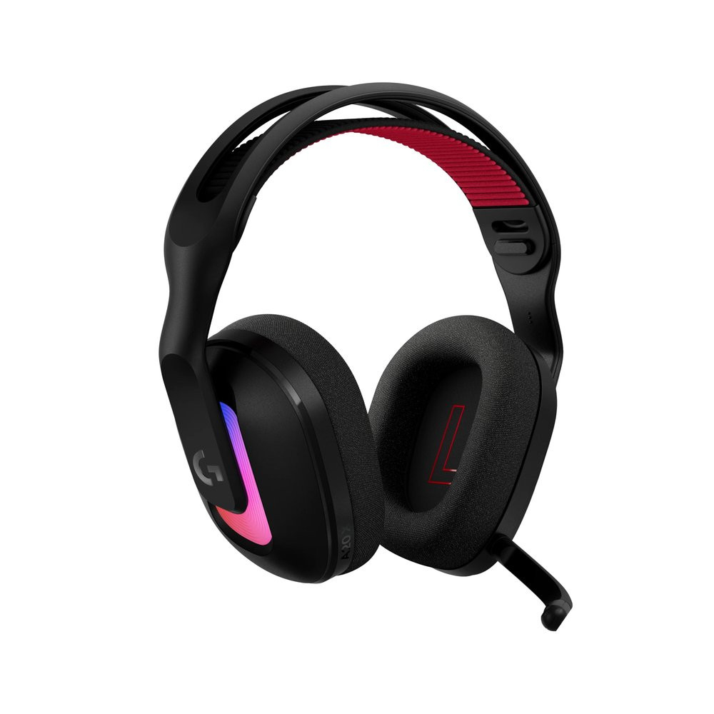 Logitech Astro A20 X vezeték nélküli gamer headset, PLAYSYNC AUDIO, LIGHTSYNC RGB, Fekete