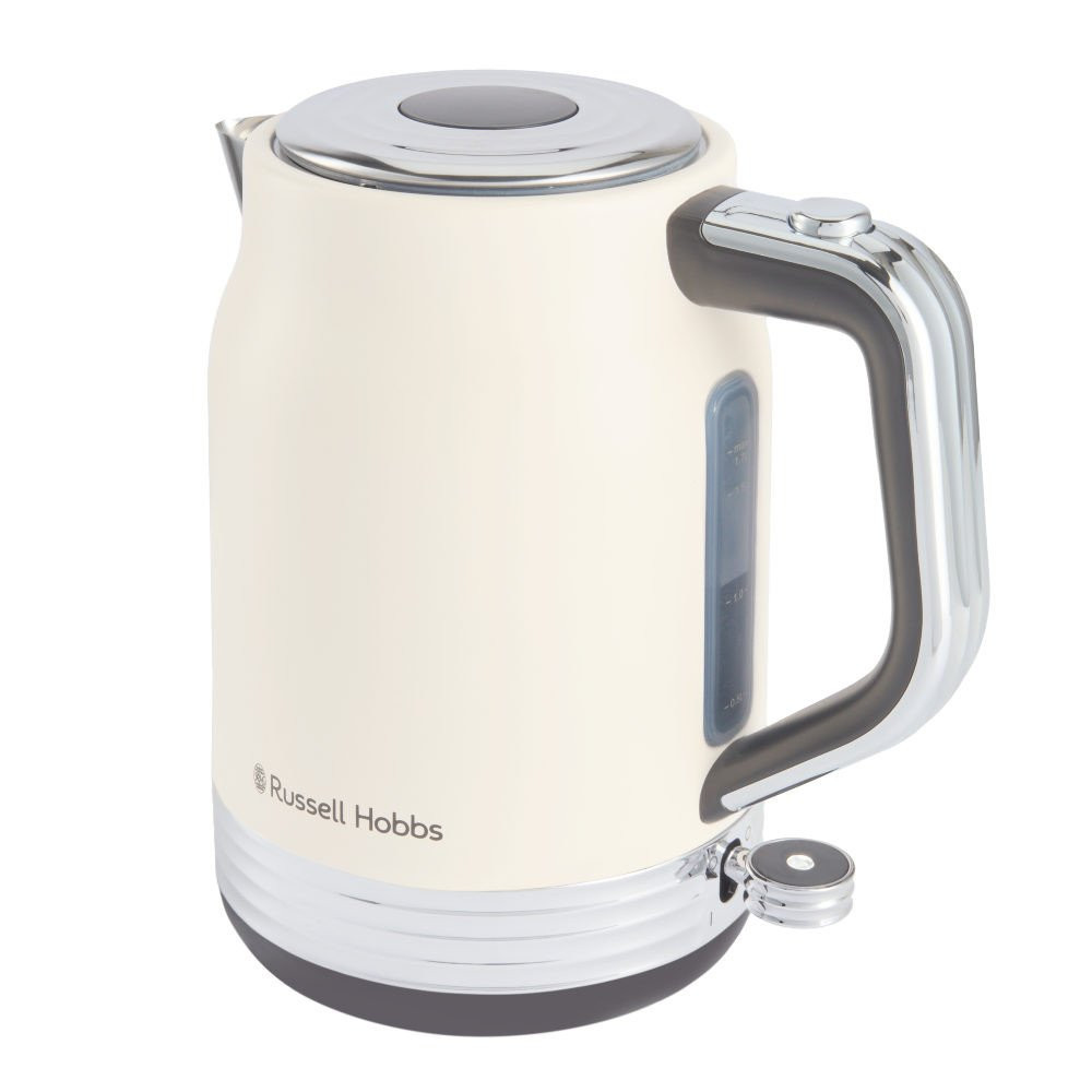 Russell Hobbs Hanley Jasmine vízforraló, 1,7 l, 2400 W, matt krémszínű - 28640-70
