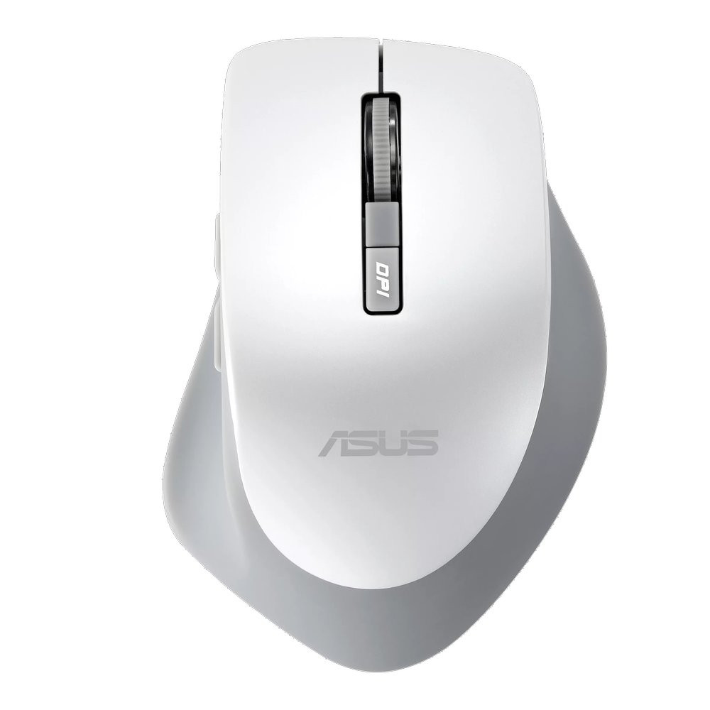 ASUS WT425 vezeték nélküli optikai egér, 1000/1600 dpi, halk kattintás, fehér