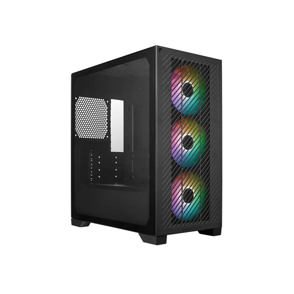 Cooler Master Elite 301 microATX minitorony számítógépház, ARGB ventilátorok, fekete - E301-KGNN-S00