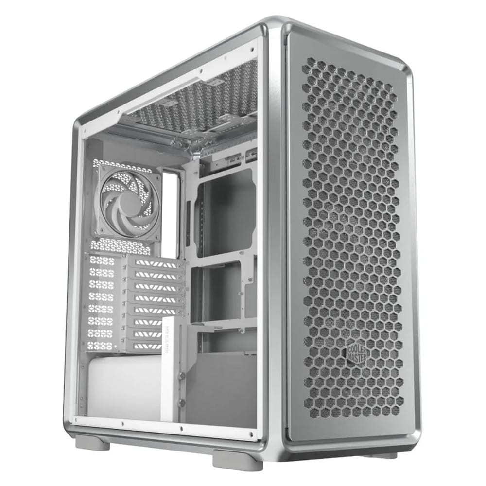 Cooler Master MasterFrame 600 open-frame ATX miditorony számítógépház, SickleFlow ARGB ventilátorok, ezüst - MF600-SGNN-S00