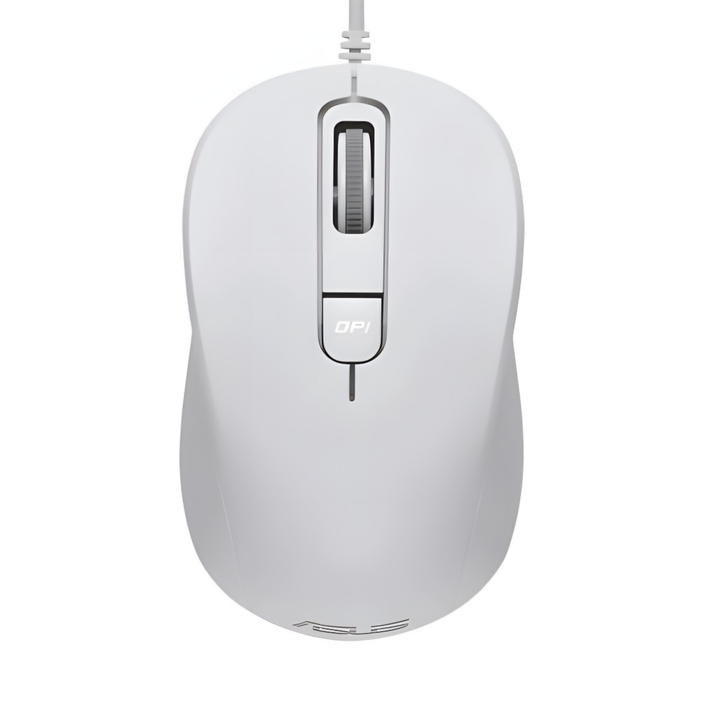 ASUS MU101C vezetékes Blue-ray egér, fehér