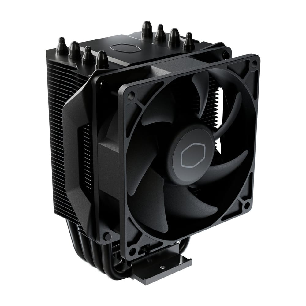 Cooler Master Hyper 411 Nano CPU hűtő Intel/AMD processzorokhoz, 4 direct contact hőcső, fekete - RR-H410-25PK-R1